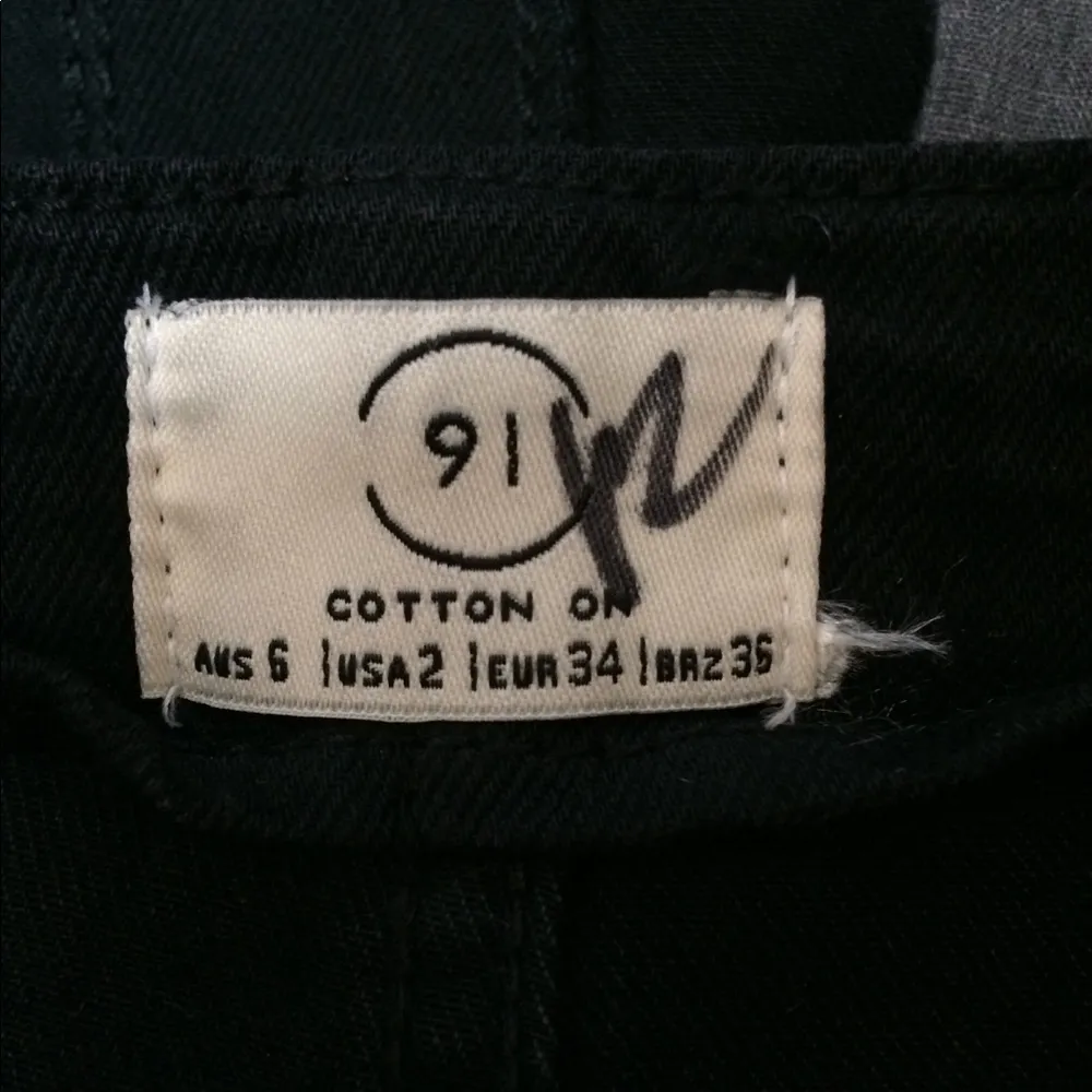 Cotton On Button Through Denim Mini Skirt - Image 3