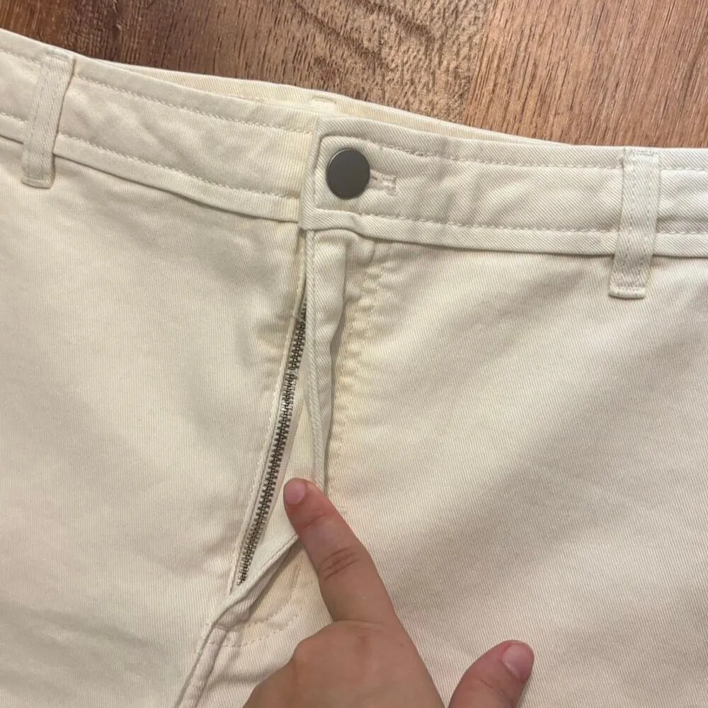 NWOT Everlane The Utility Short In Bone Size 16 - Image 8
