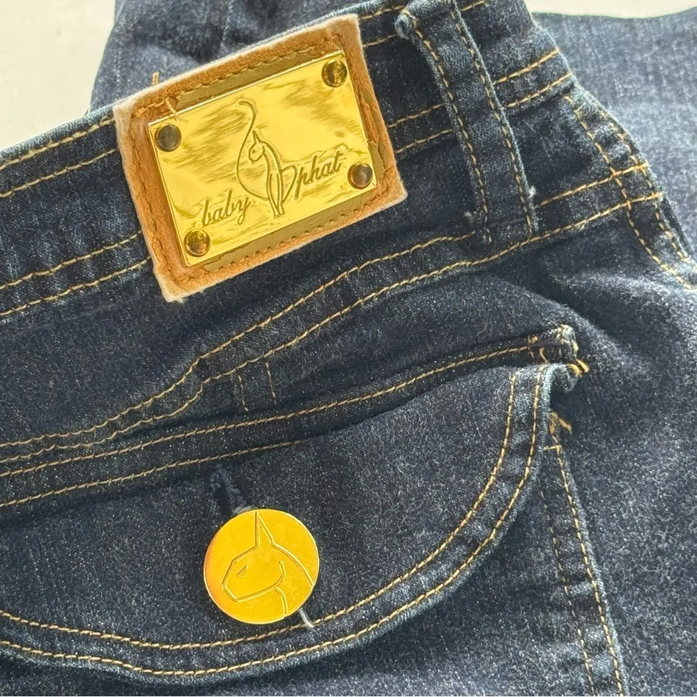 Baby Phat Denim with Gold Details Women’s Capri  16 - Image 3