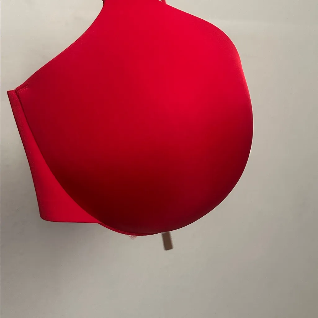 NWT SKIMS Ultimate Teardrop Push-Up Bra in‎ Cayenne Size 38 D - Image 3