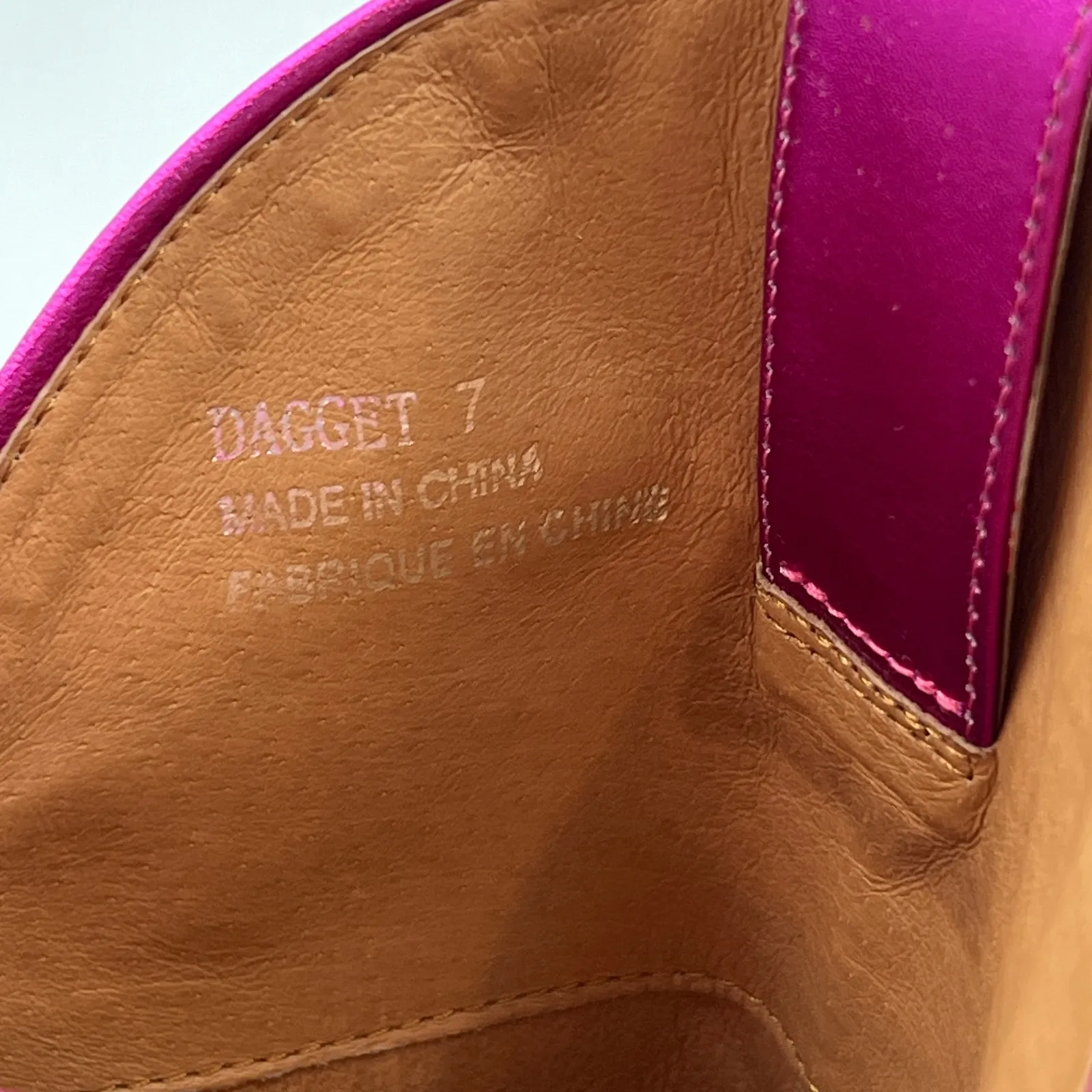 Jeffery Campbell Dagget Western Boot In Fuchsia Metallic Leather - Image 3