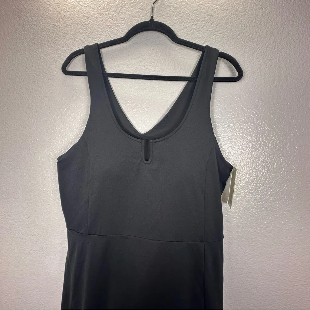 All in Motion Black Sleeveless Top with shorts - Image 2