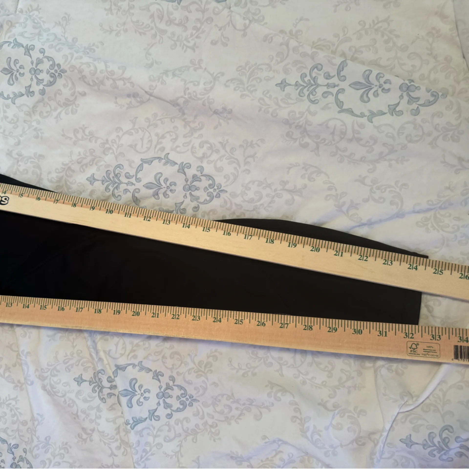 Athleta Marbled Precision 7/8 Tights Black and teal size‎ XS athletic pants - Image 11