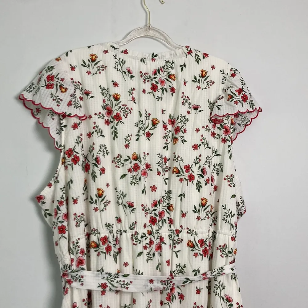 LAUREN CONRAD|Tiered Maxi Dress Plus Size 4X Prairie Cottagecore Peasant Summer - Image 6