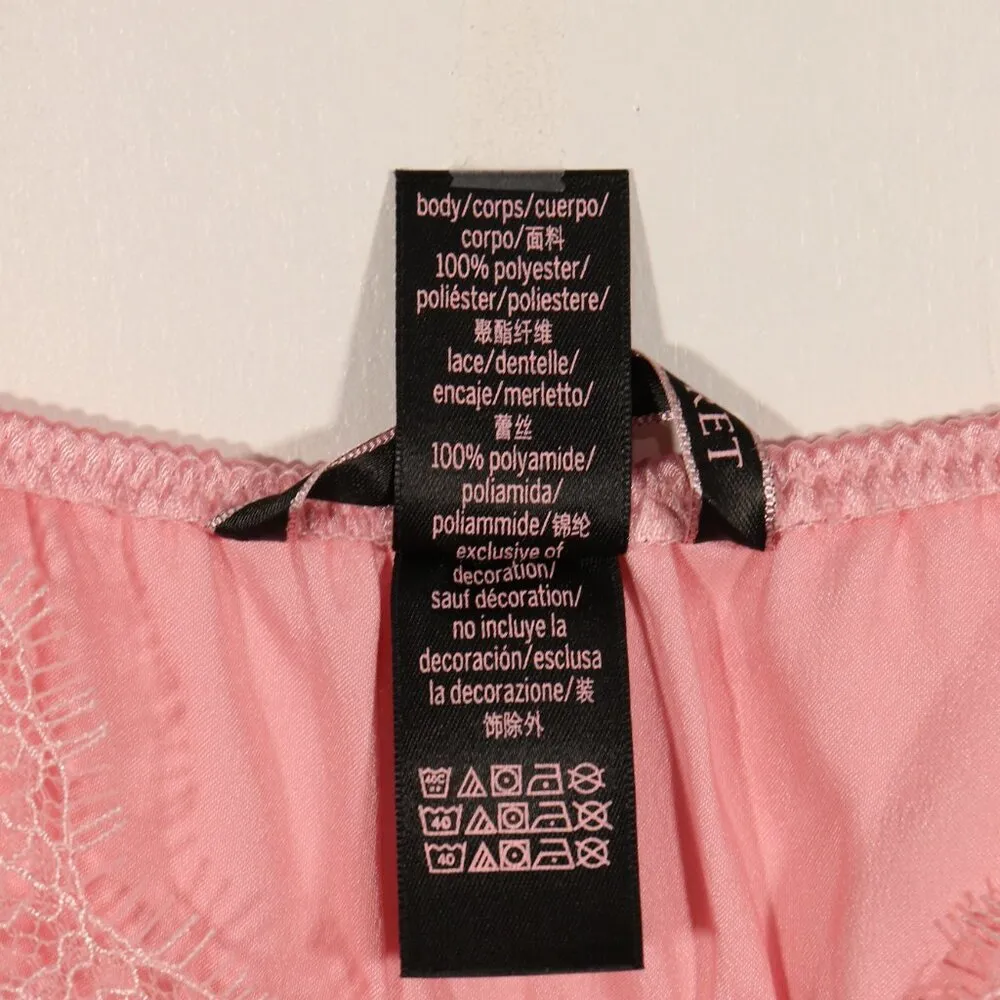 NWOT Victoria Secret Pink Lace Cami Size XL - Image 12