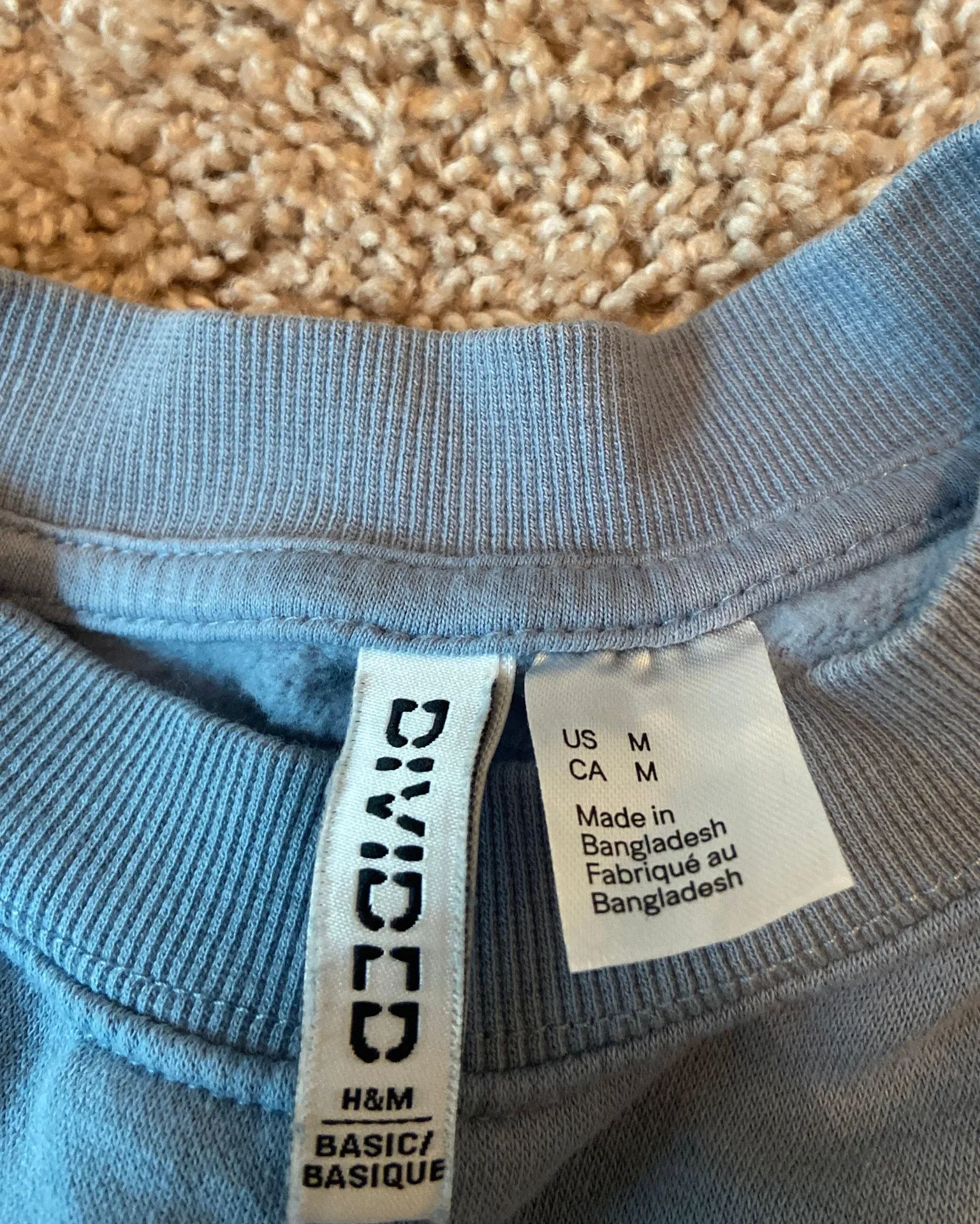 Divided Cropped Sweatshirt - Image 2