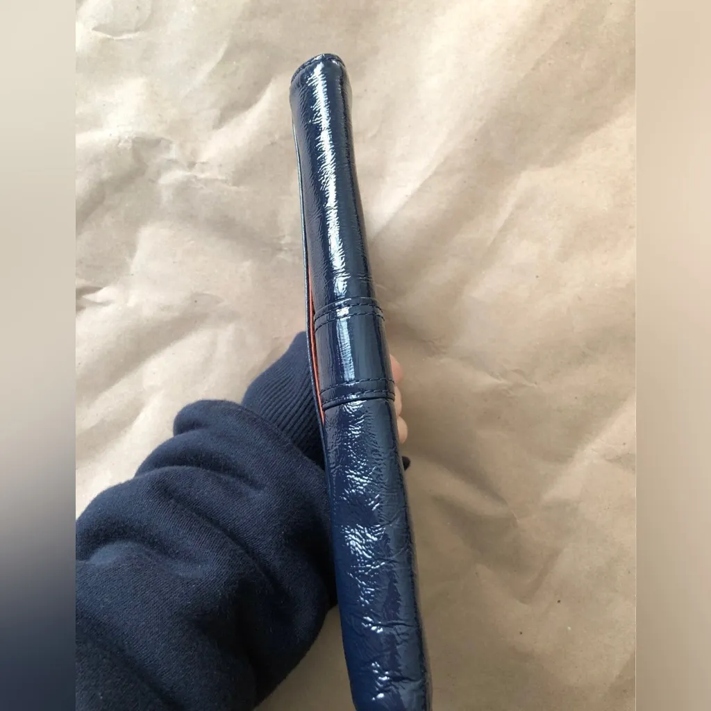 L. Erickson clutch Bag Blue - Image 7