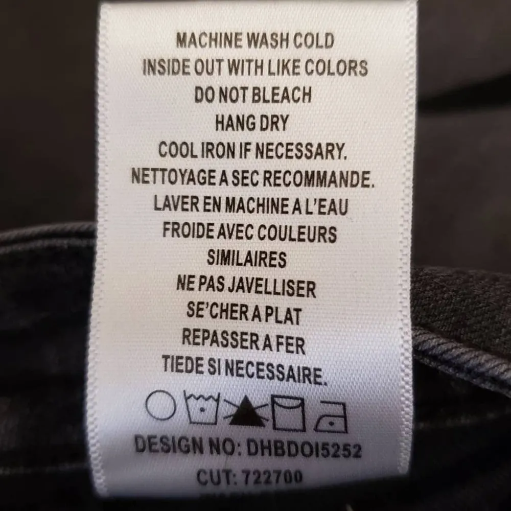 Joe's Faded Black Skinny Dori Wash Jeans 24 - Image 7