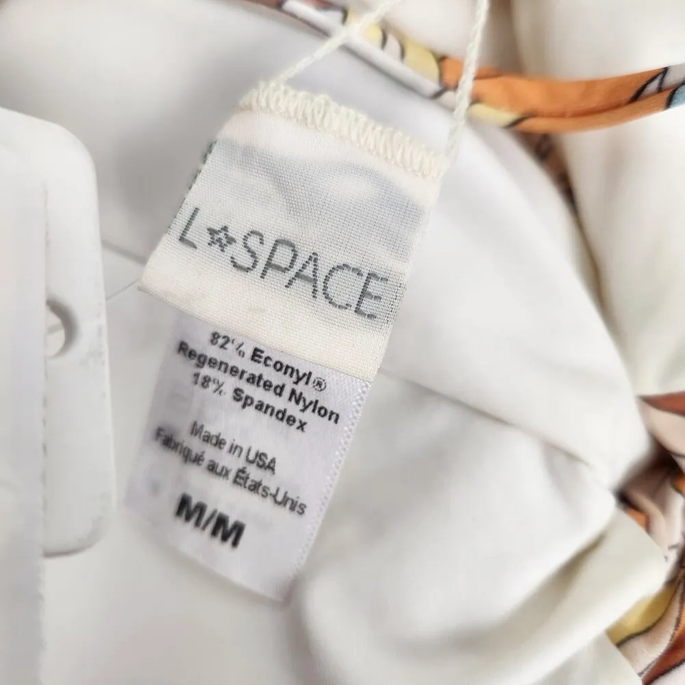 L*Space Ringo Bikini Top in Soulshine Floral Size Medium NWT Adjustable - Image 6