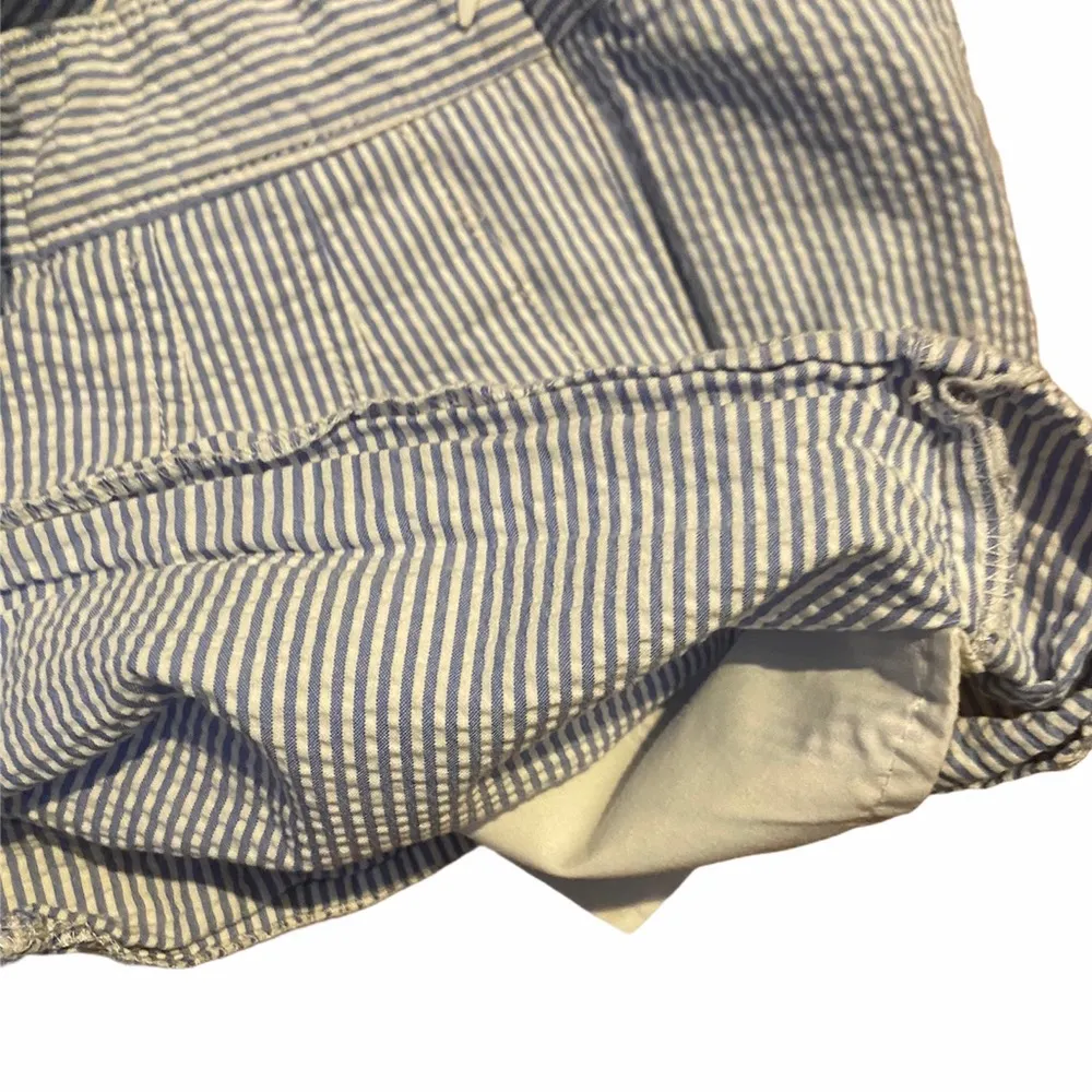 J. Crew Factory blue & white stripe gingham 4. - Image 4