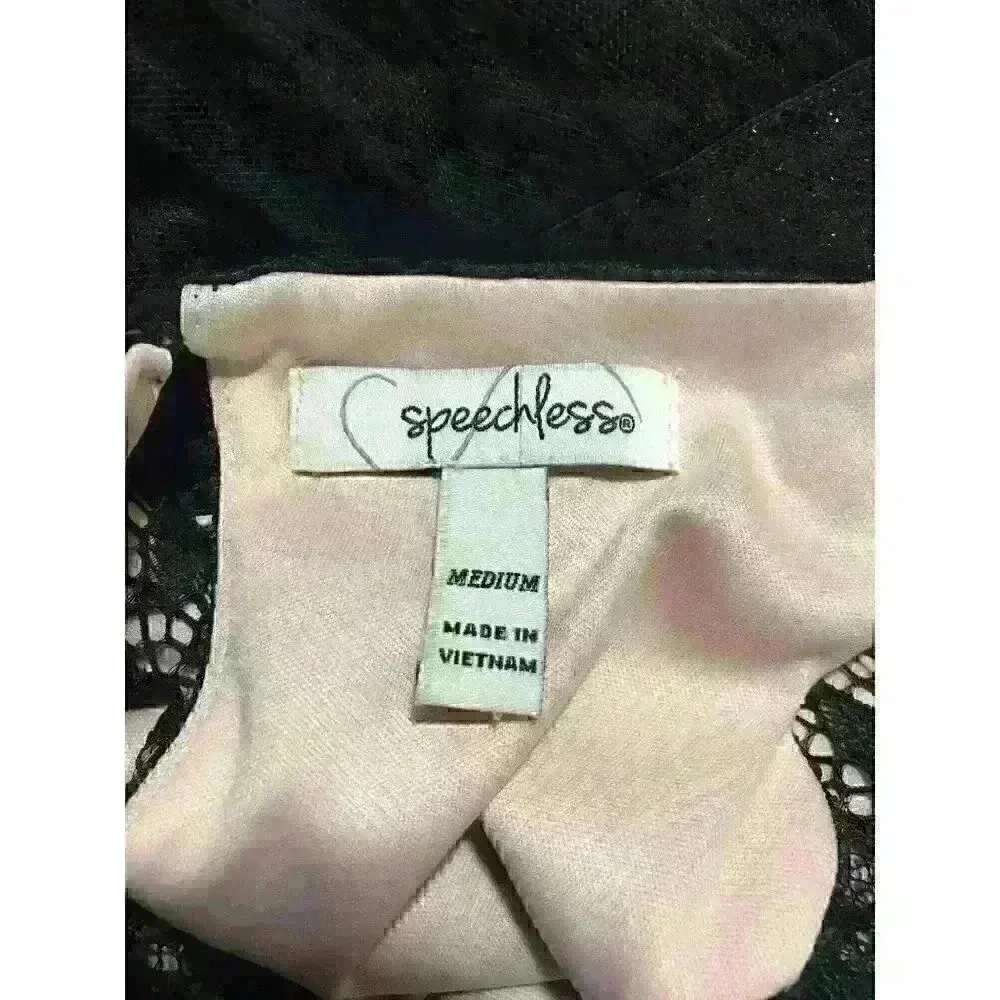 Speechless black lace cocktail‎ dress Sz Medium - Image 13