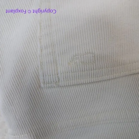New! Vineyard Vines corduroy Jamie High Rise pants‎ in mashmallow, size 31 - Image 11