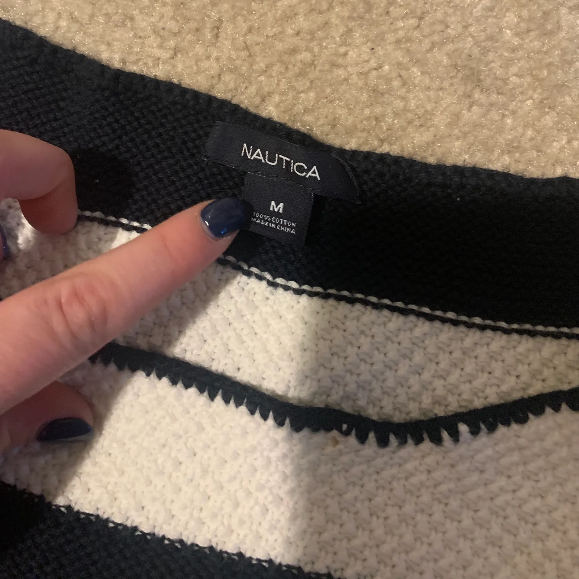 Striped Pullover Sweater - Image 5