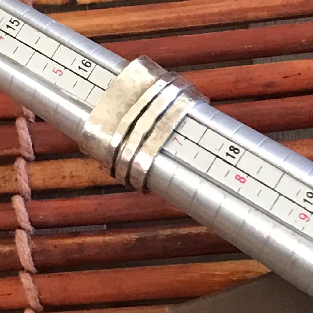 Silpada Sterling Silver Spinner Ring size 6.5 - Image 7