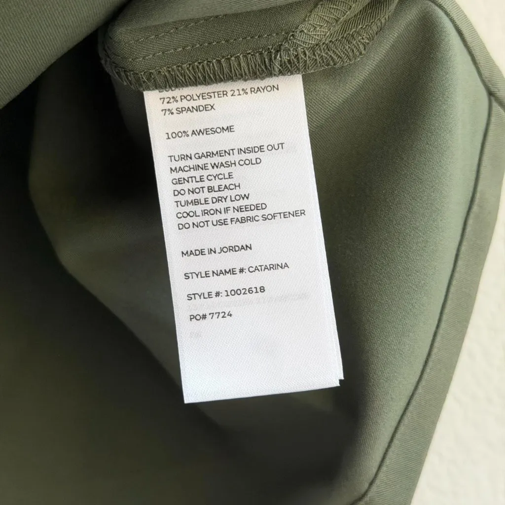 Figs Women's Catarina One Pocket Scrub Top in Moss, Size X-Small - Image 8