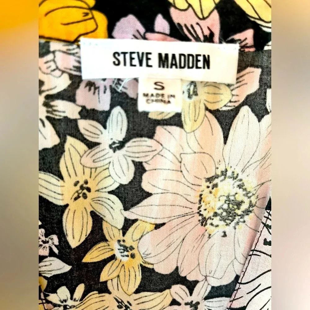 Steve Madden Know your Flower Dress, Size Small - Image 6