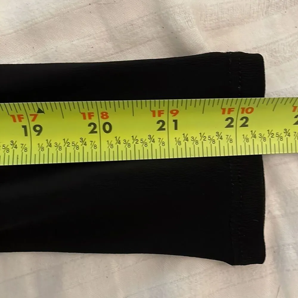 Eileen Fisher Black Silk Tank Top and Open Jacket Womens Small Crepe 2 Piece Set - Image 9