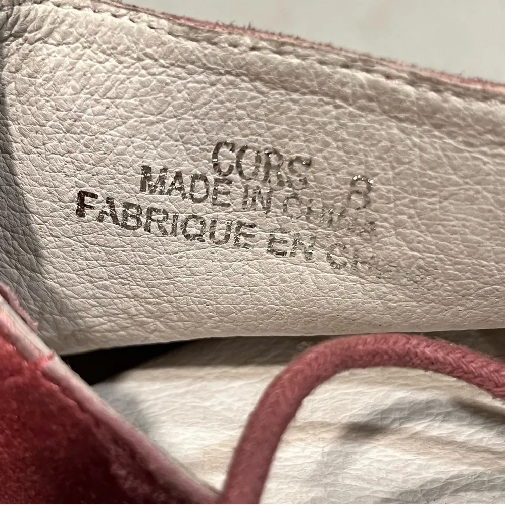 Jeffrey Campbell Pink Sueded Leather Cors Lace Up Booties Sandals Shoes size 8 - Image 11