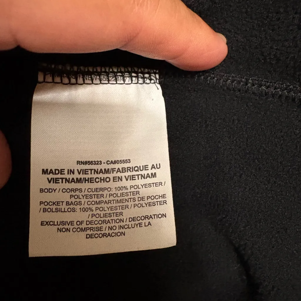 Nike Golf Women Therma-fit black long sleeve Y2k Drill - Image 7