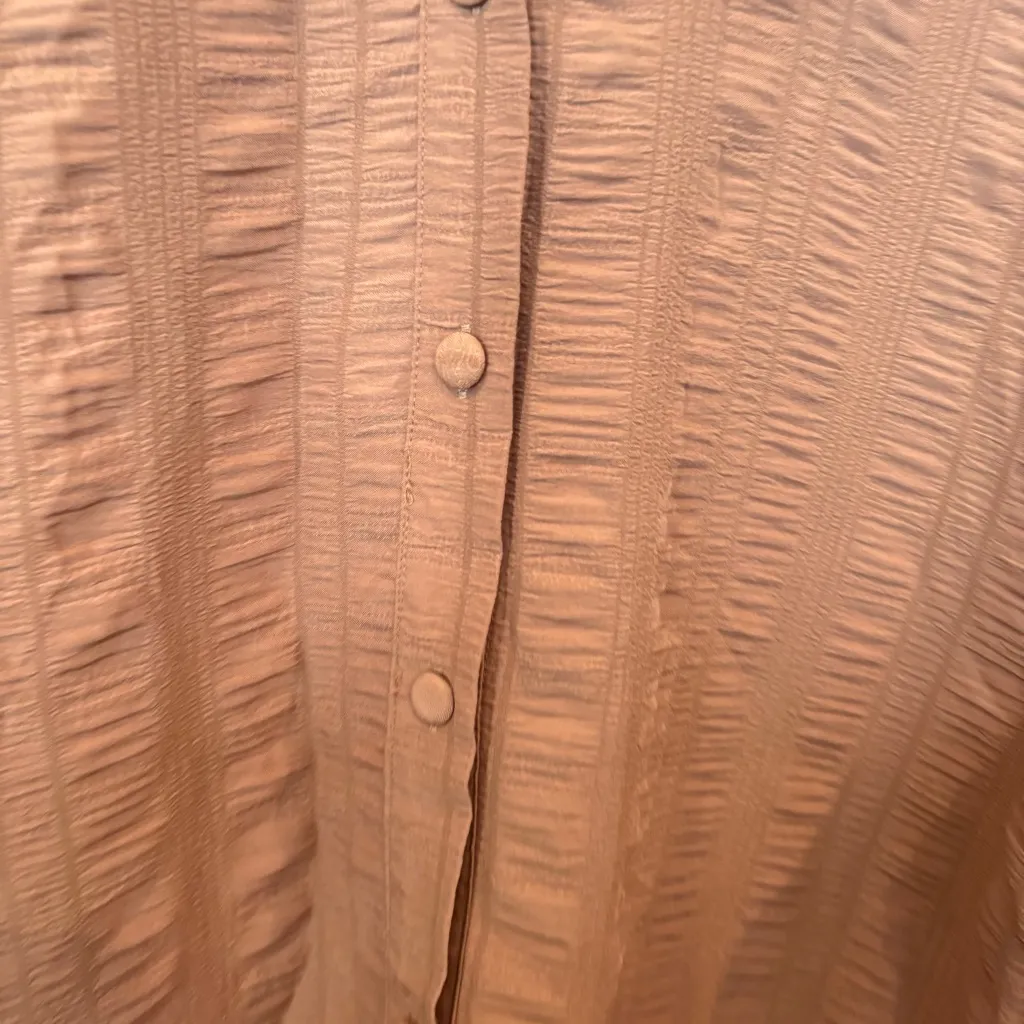 PrettyLittleThing Tan‎ Romper Size 10 - Image 4