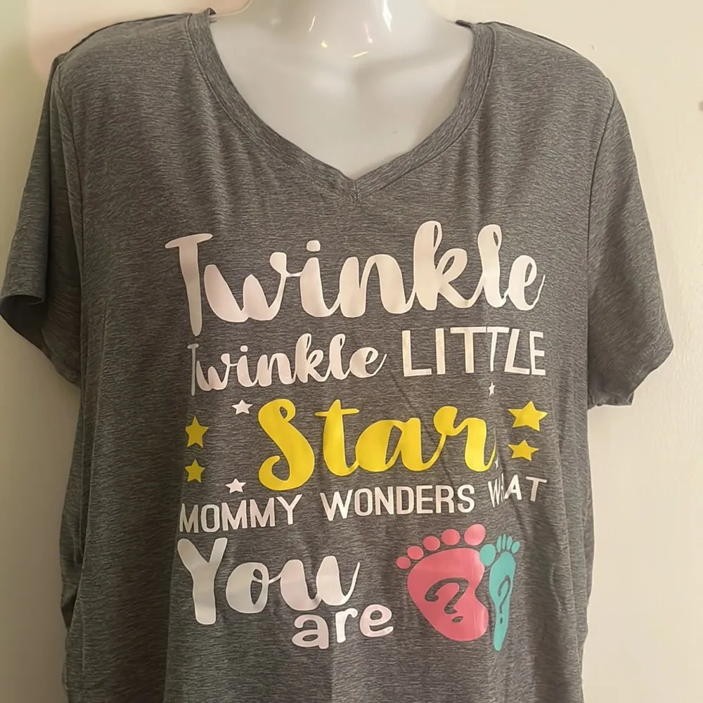 Time and Tru maternity T shirt - Image 2