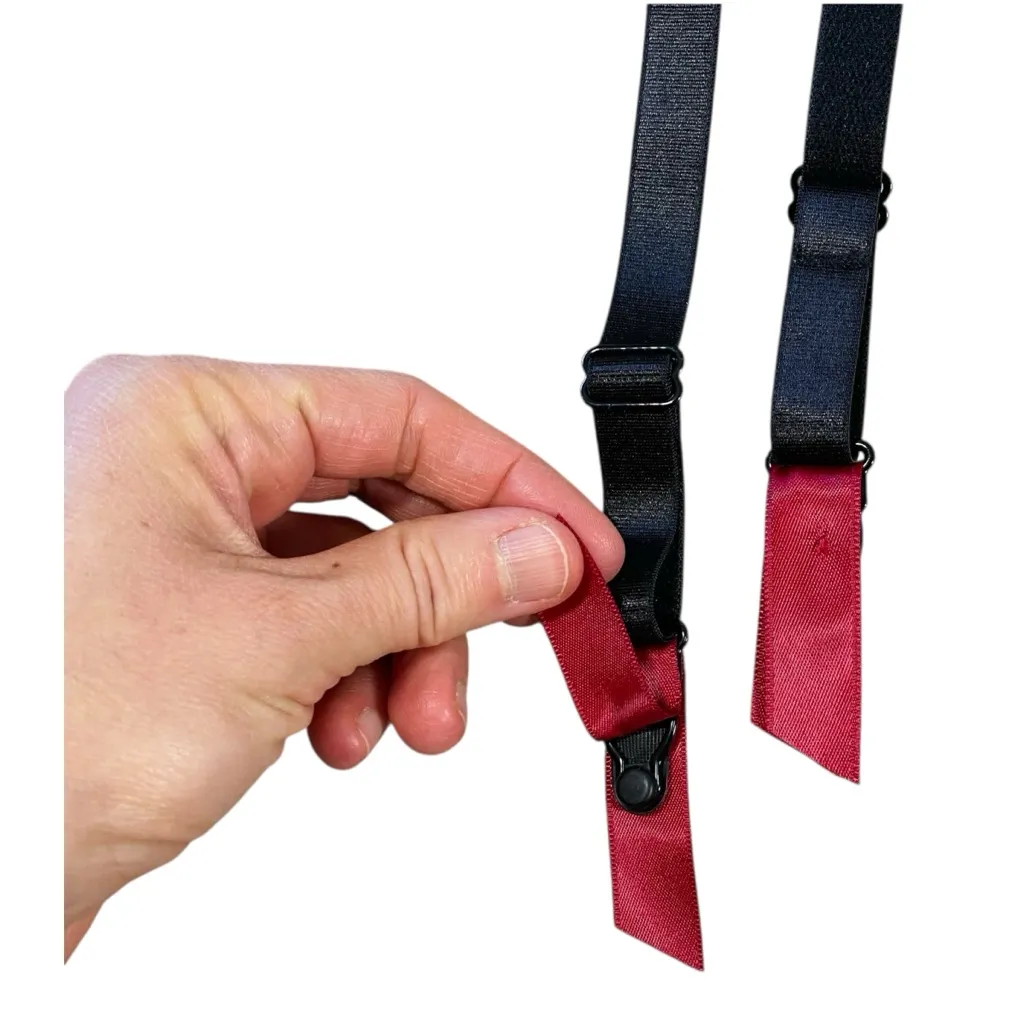 LOVEHONEY Lace Up Bustier Corset Black Size 2X - Image 5