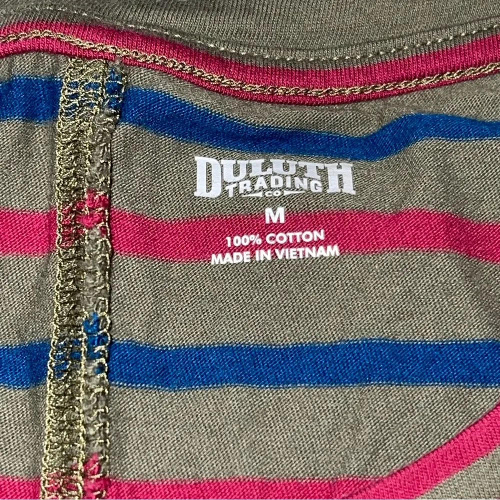 Duluth Trading Co Striped Shirt - Image 5