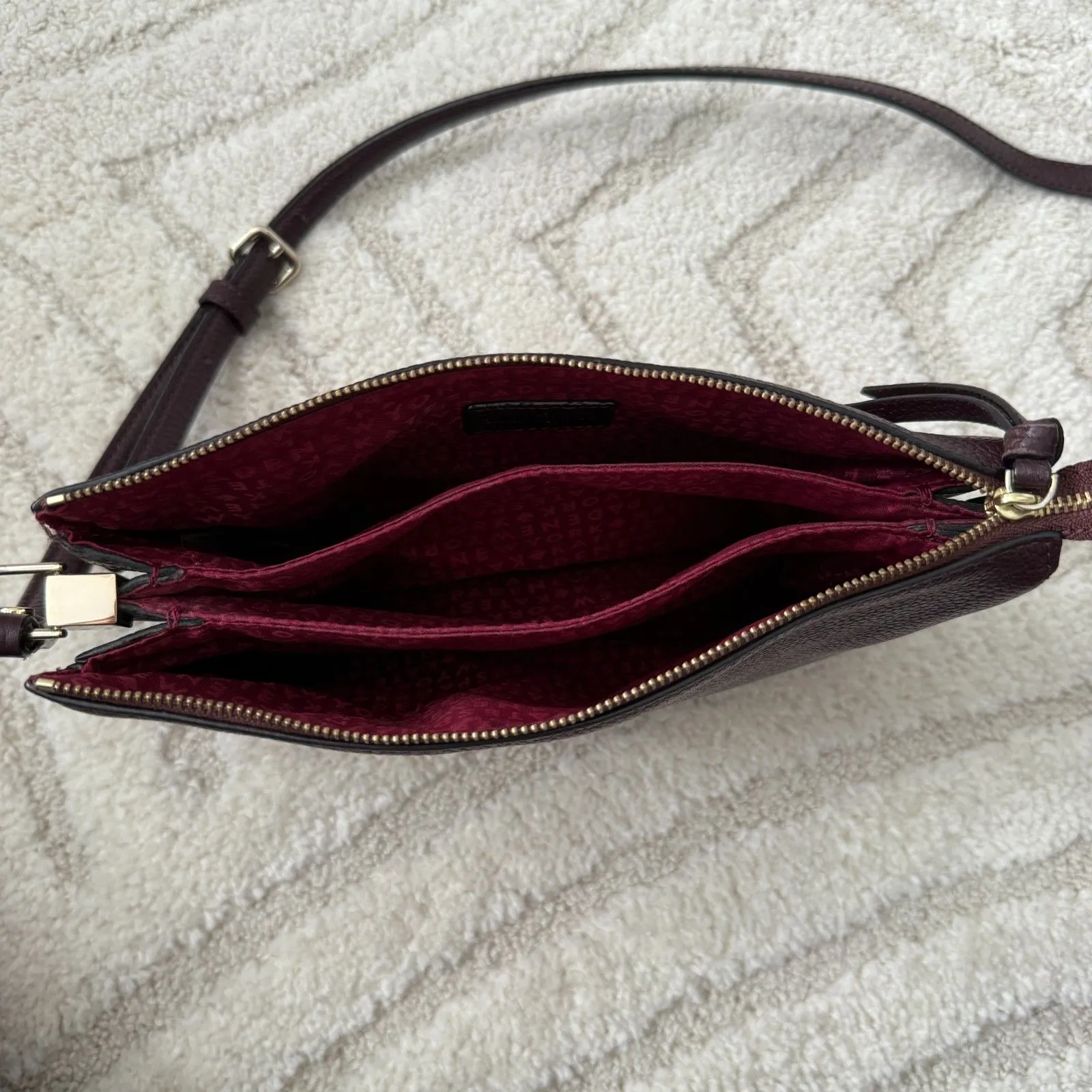 Kate Spade Mulberry Street Madelyne Leather Crossbody Purse Bag - Image 7