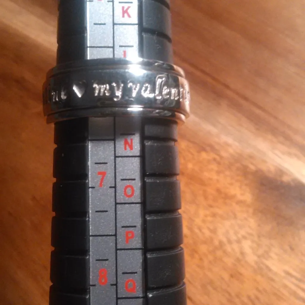 My Valentine Sterling Silver Spinner Band Ring (Size 6) - Image 3