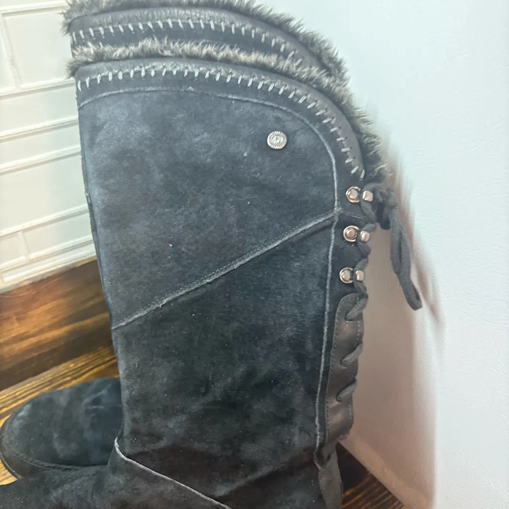 The North Face Black Janey II Snow Boots Size 9.5 - Image 8