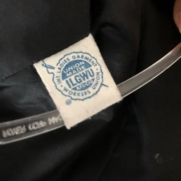 HAROLD Wool Blazer Jacket Grey Silver Buttons Retro VINTAGE Fits Small Medium Gray - Image 4