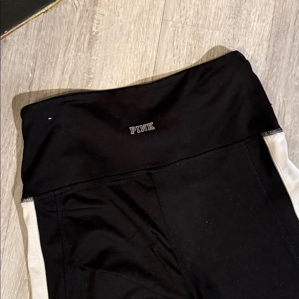 🖤VS•PINK Leggings Tri-Color/Mesh•Black/Gray•Size:Small🖤 - Image 7