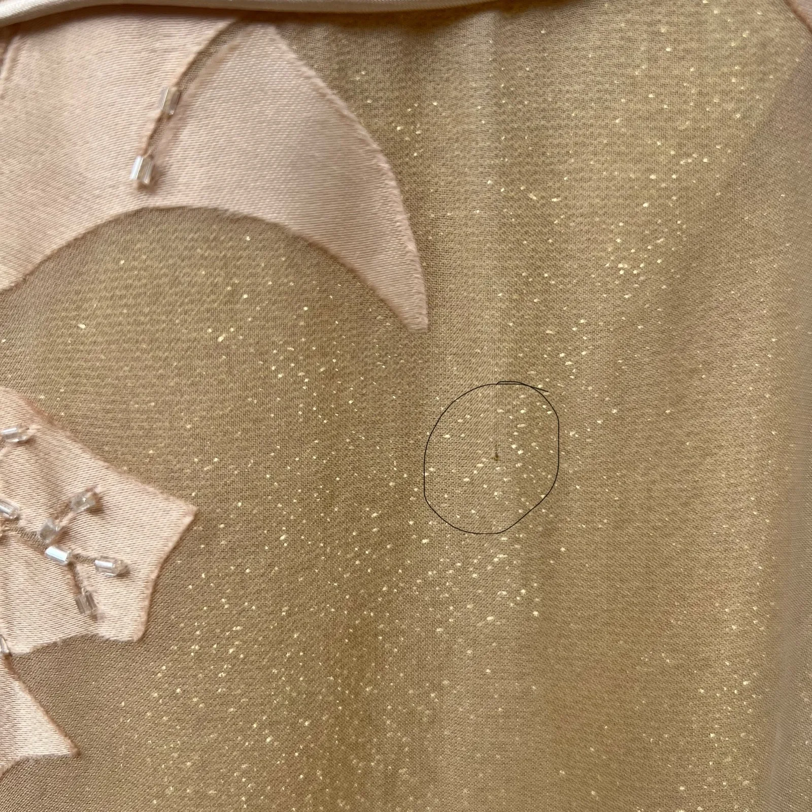 Sue Wong Nocturne Silk Beaded Halter Dress Gold Sz 8 Fringe Flapper Gatsby 30s - Image 13