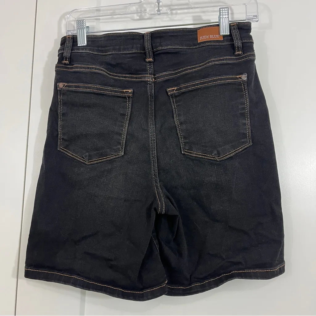 Judy Blue Medium Dark Blue Denim Jean Shorts - Image 6
