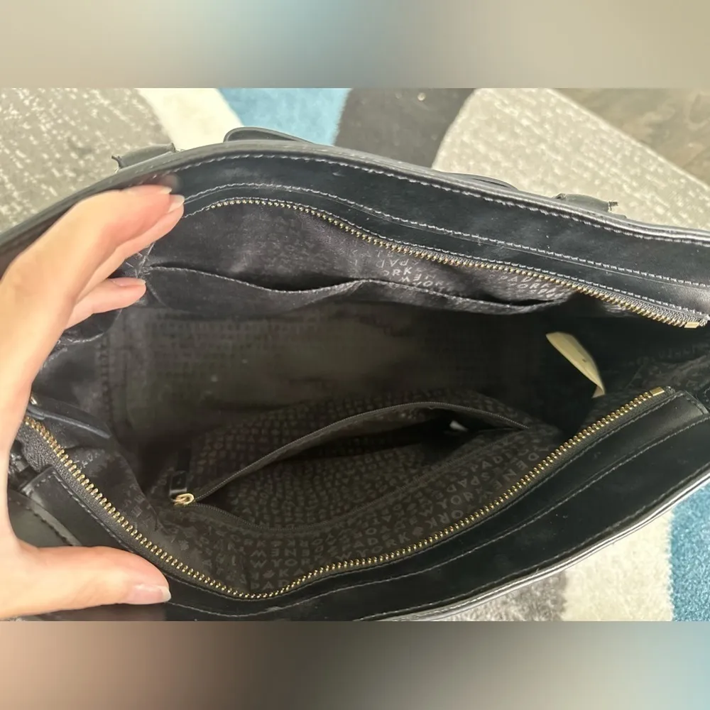 Kate‎ Spade Holly Street Ashton Black Leather Bow Detail Satchel Handbag - Image 7