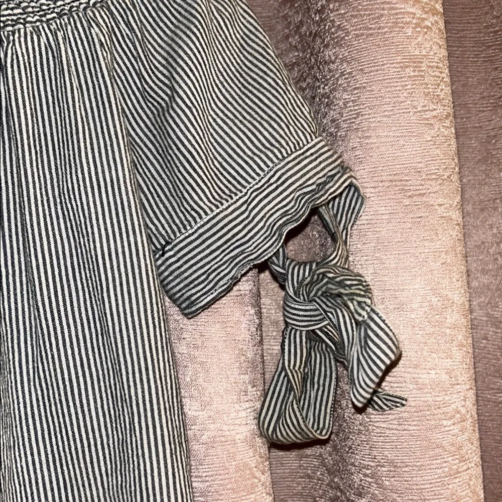 Kendall & Kylie Size XS Striped Boho Top - Image 9