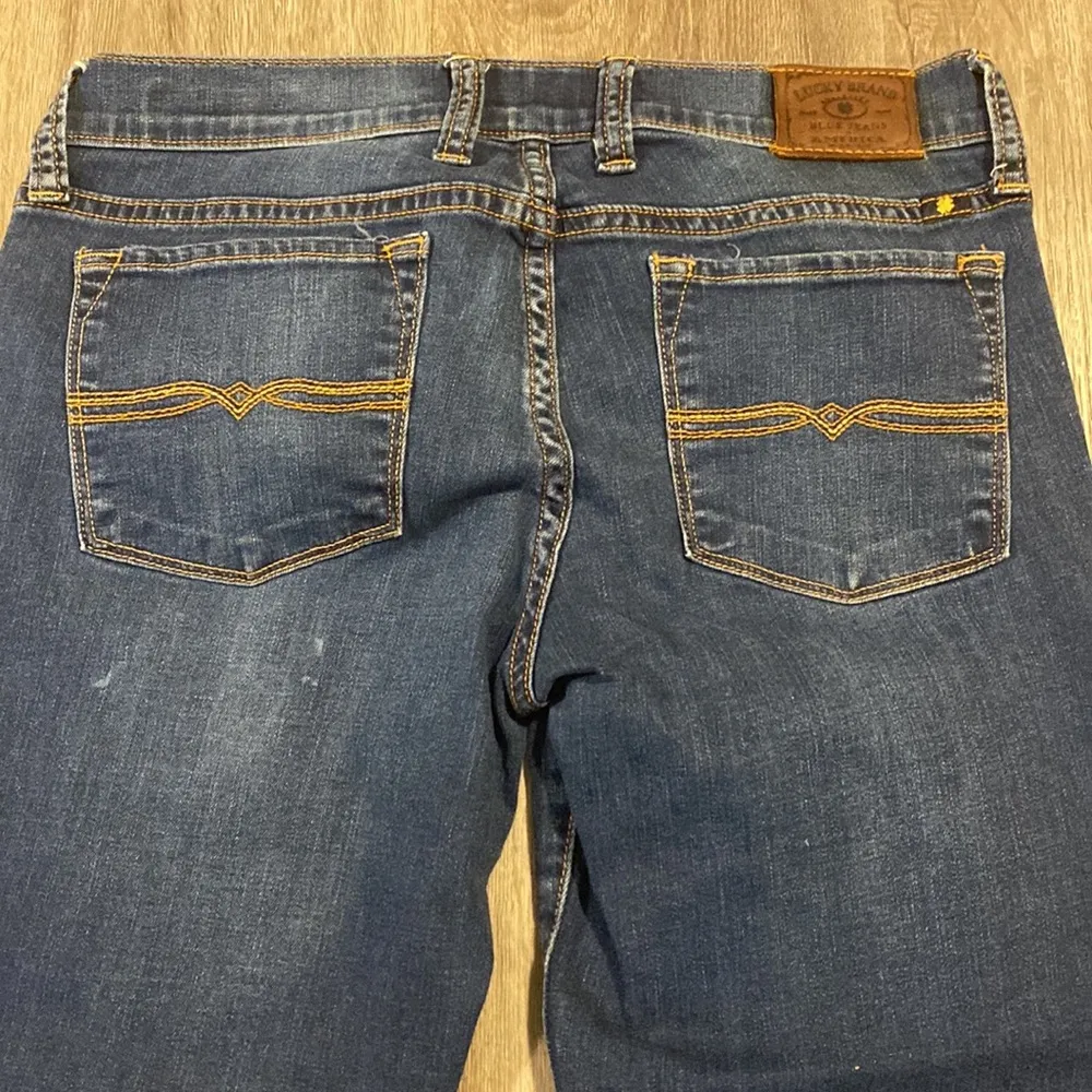 LUCKY BRAND womens low rise blue Charlie Capri stretch jeans size 6/28 - Image 6