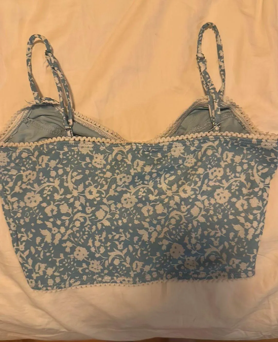 Debby Top Blue Floral - Image 5