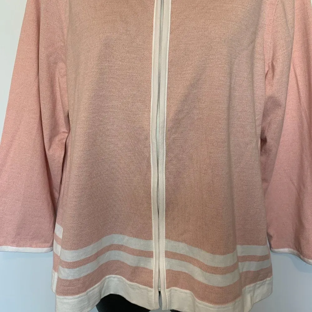 Cathy Daniels Zipper Cardigan - Image 3