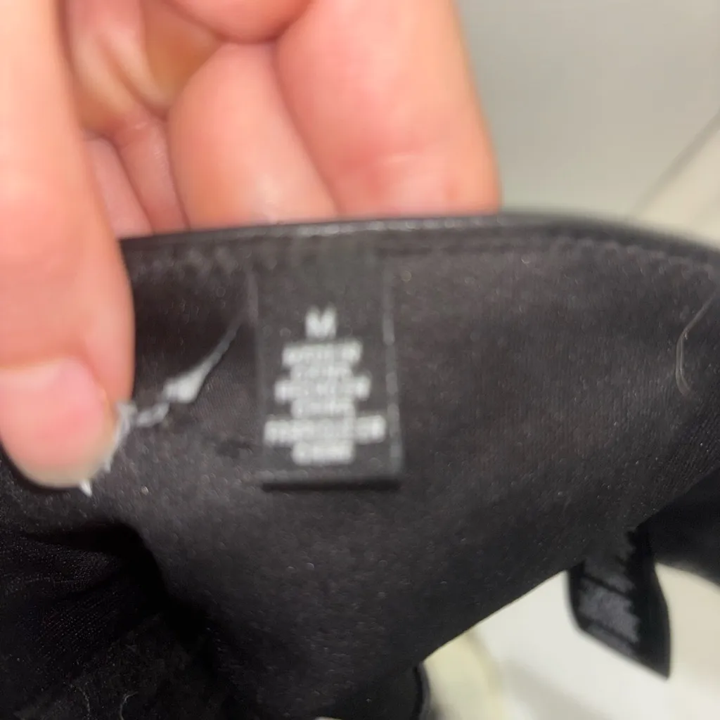 Windsor Black Leather Top with Silver Accents - Image 3