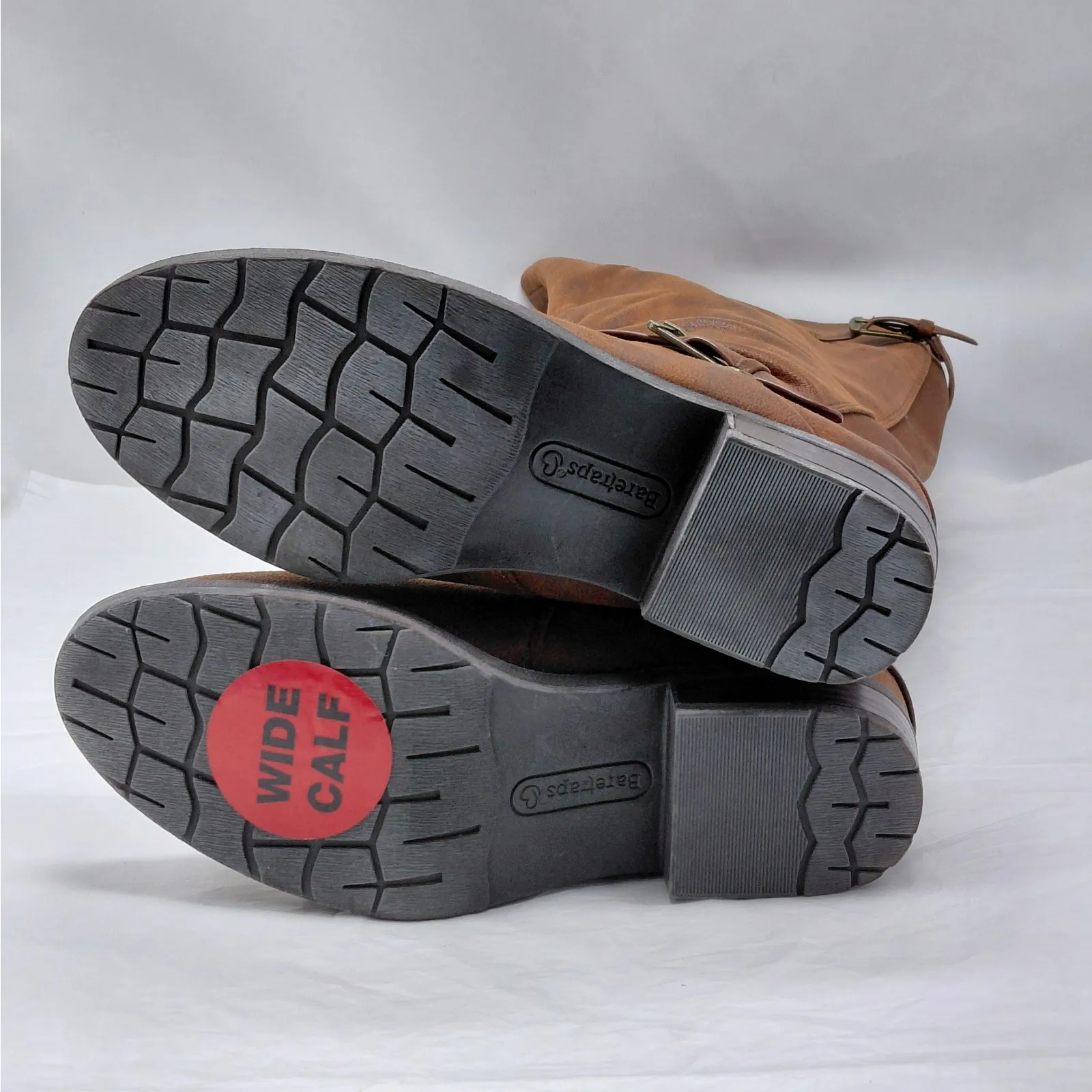 Baretraps Womens Yanessa2 Size 6M Riding Boots Wide Calf Brown Knee High Western - Image 9