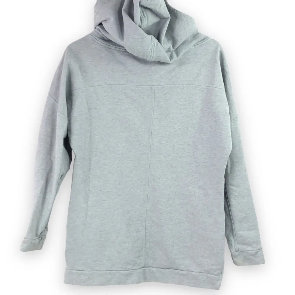 The North Face - Light Grey Pullover Hooded Sweater Jacket Pockets - M - Image 2