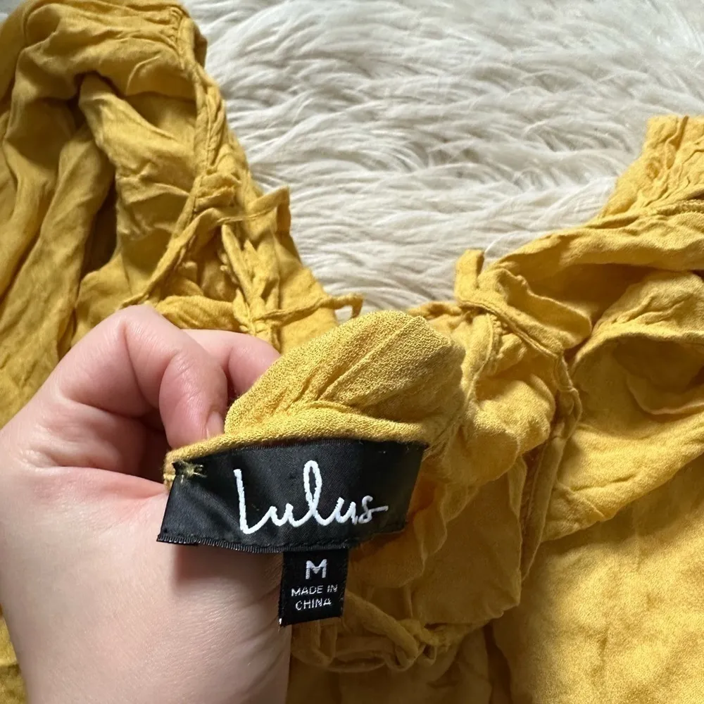 Lulus LULU’S Sunshine Seeker Yellow Top - Image 4