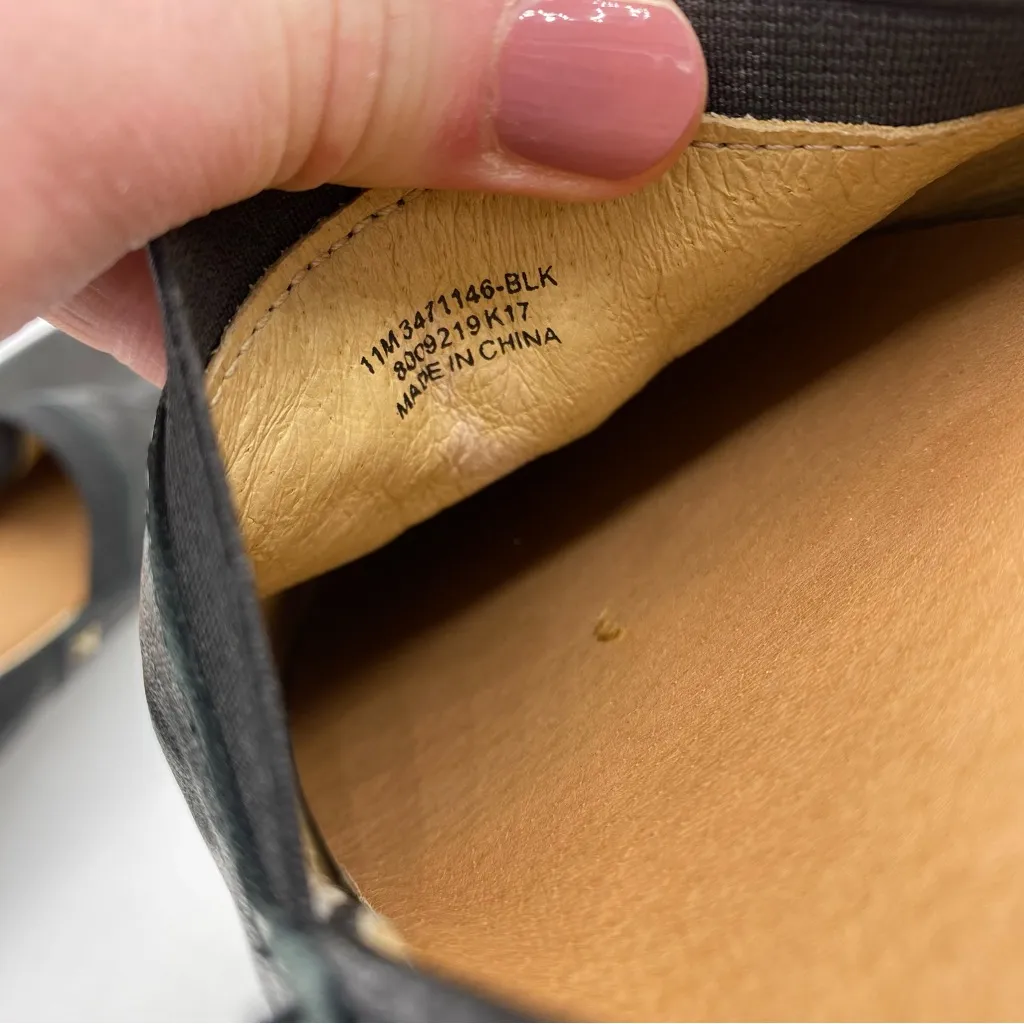 FRYE Women's Melanie Black Leather Slip On Loafer Comfort Shoes size 11 - Image 6