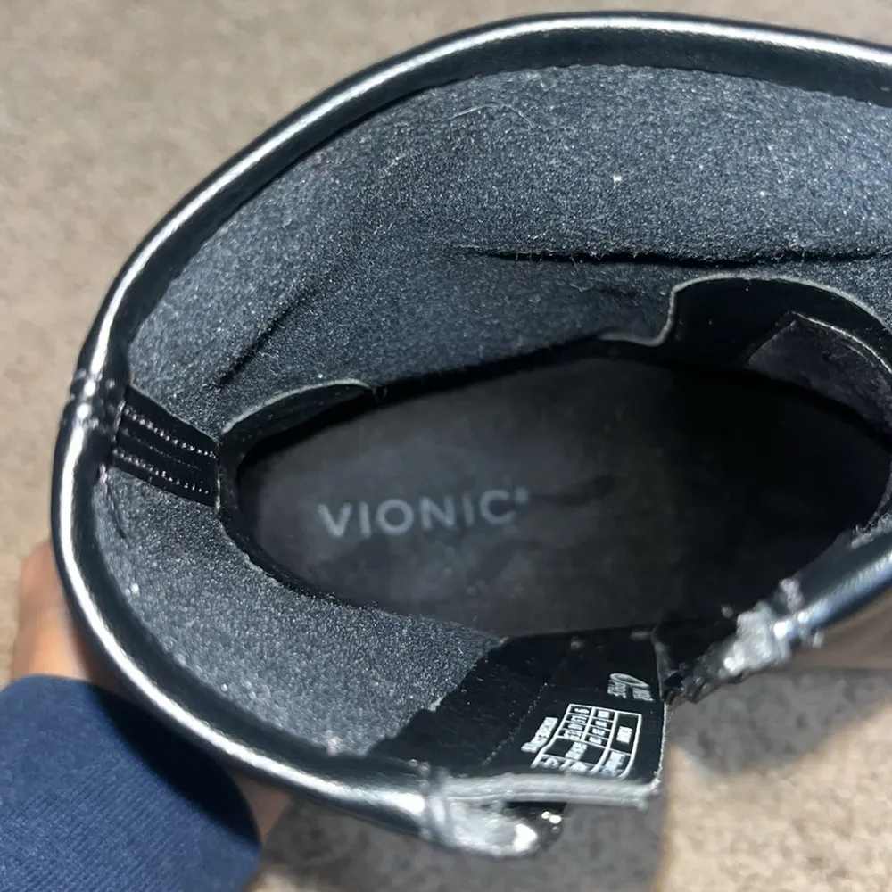 Vionic  Ronan Waterproof Heeled Mid Boots Black 9 - Image 13