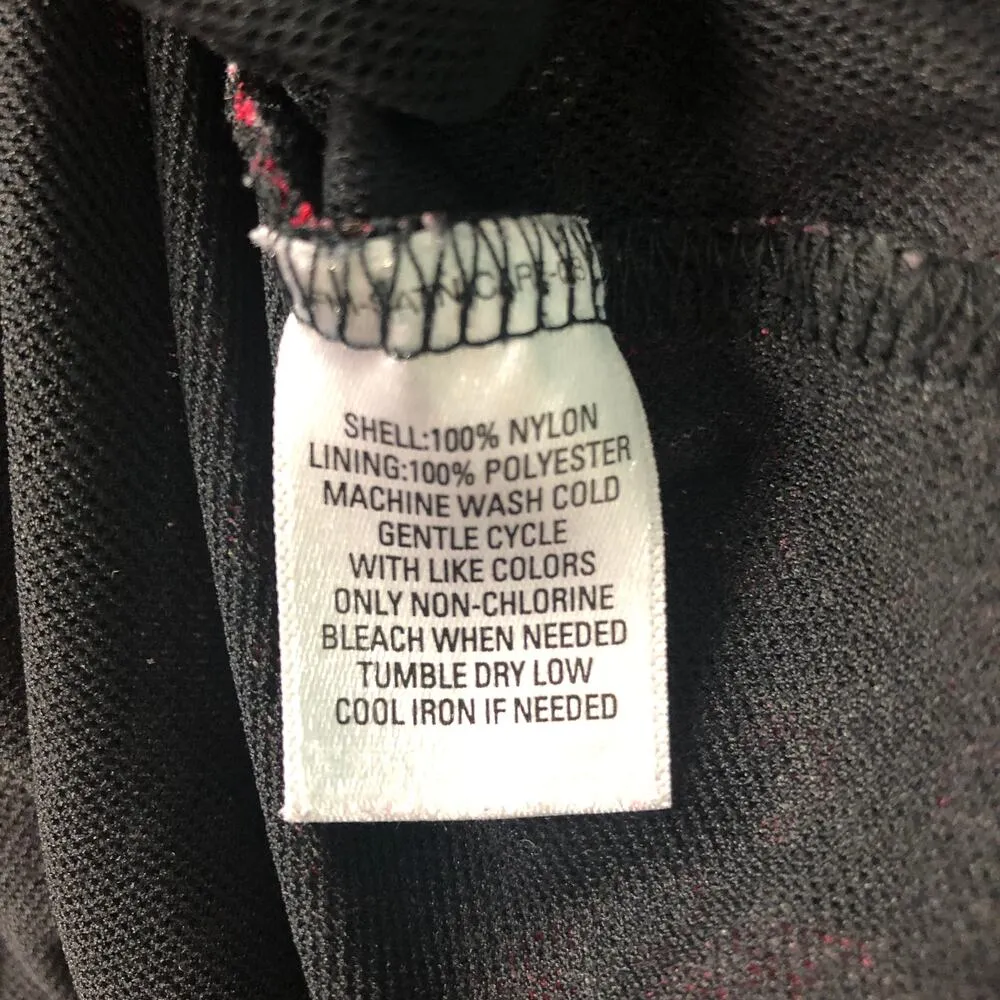 Y2K GNW Top Womens Medium Retro Floral Mesh Boho Fairygoth Whimsygoth Grunge Black - Image 7