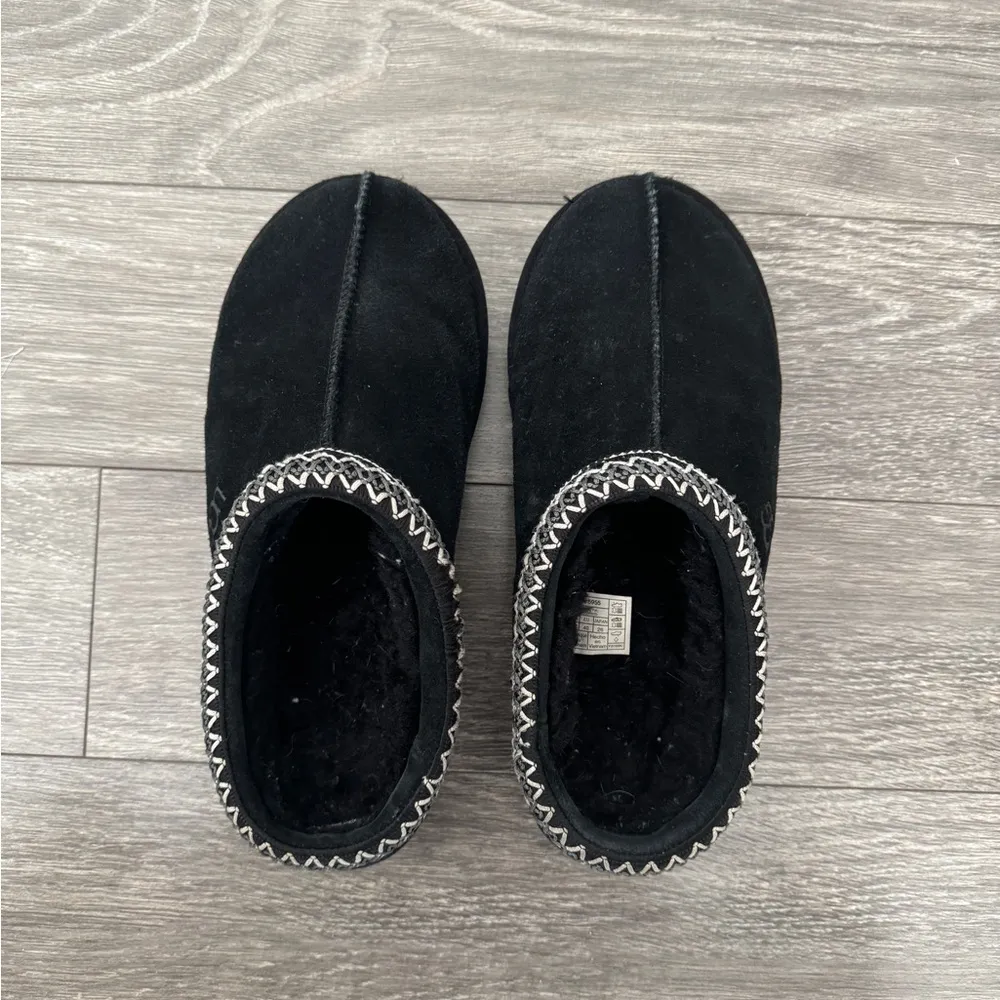 UGG Black Tasman Slippers 9 - Image 4