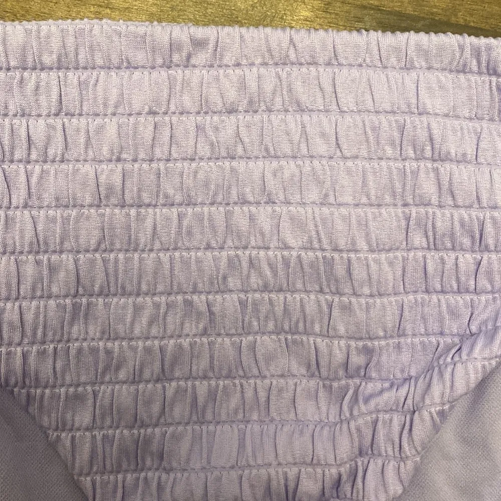 Bar III pucker up lavender haze swim bottoms new‎ size L full coverage - Image 2