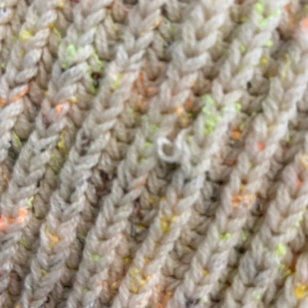 FREE PEOPLE Leo Tunic Sweater XS $168 Retail Oversized Yellow Multicolored‎ NWOT - Image 13