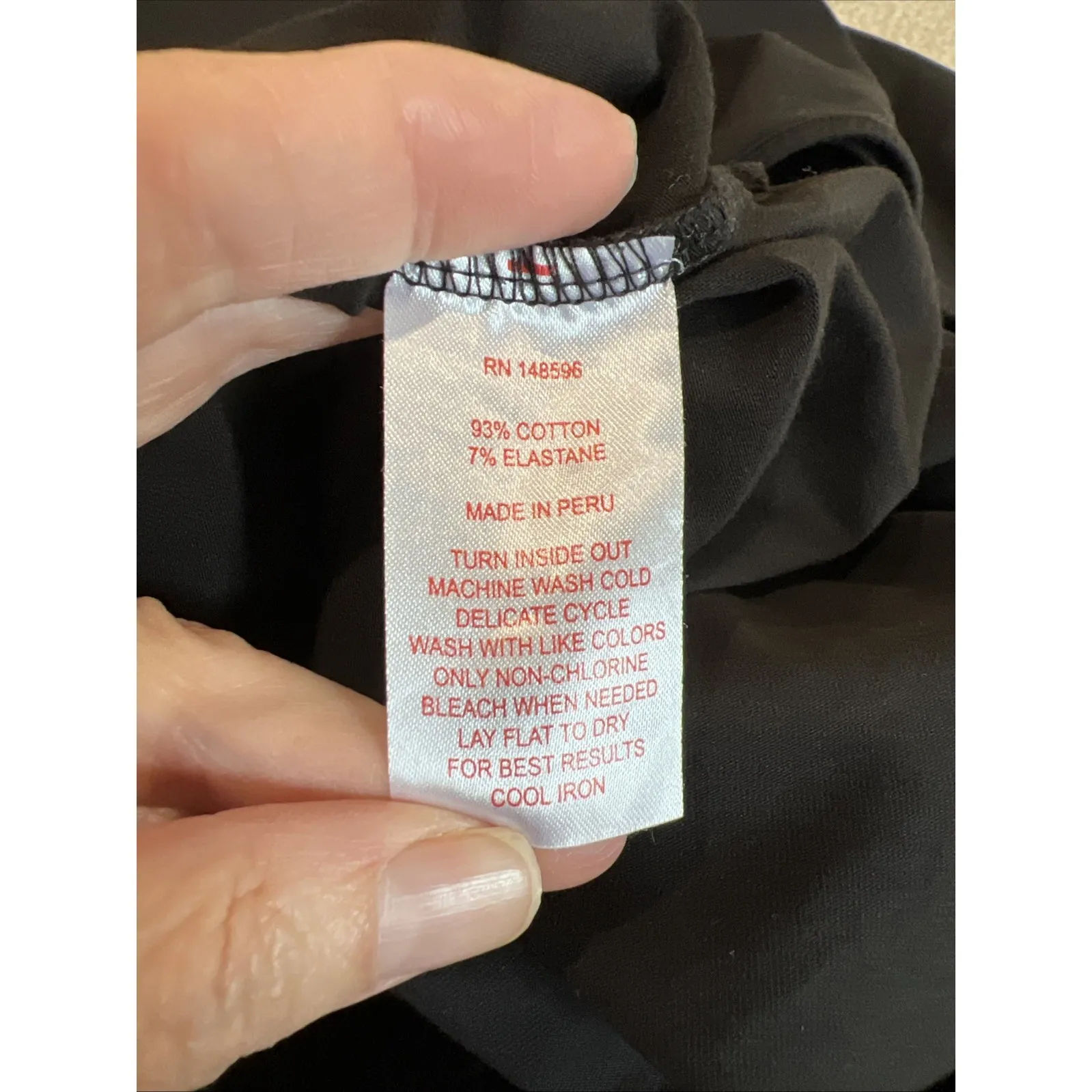 Universal Standard Geneva V-Neck Midi Dress Black Size 18-20 Minimalist Basic - Image 5